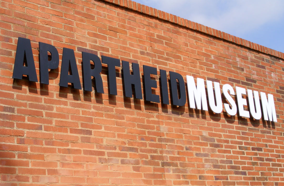 Apartheids Museum in Johannesburg