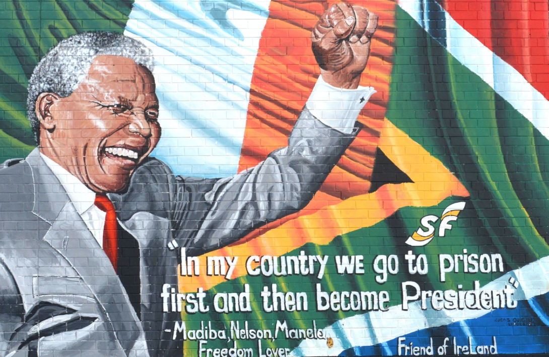 Nelson Mandela president Zuid-Afrika