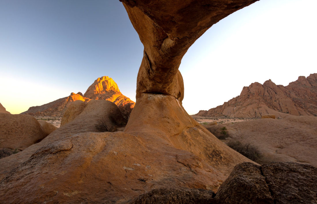 Rock Arch bij Spitzkoppe