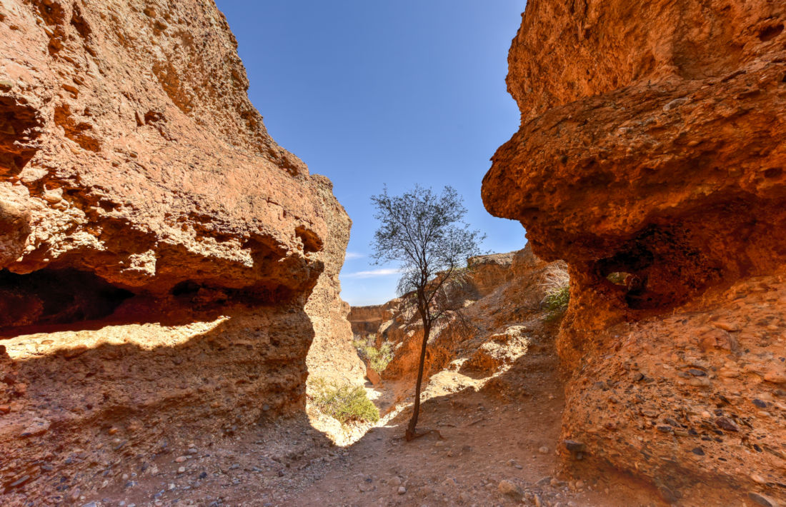 Sesriem Canyon bij het Namib Naukluft National Park