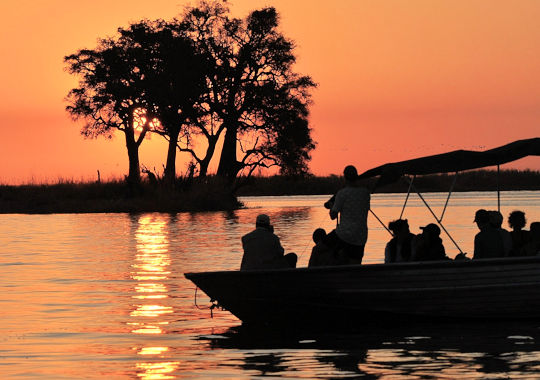 Boottochtje op de Chobe rivier