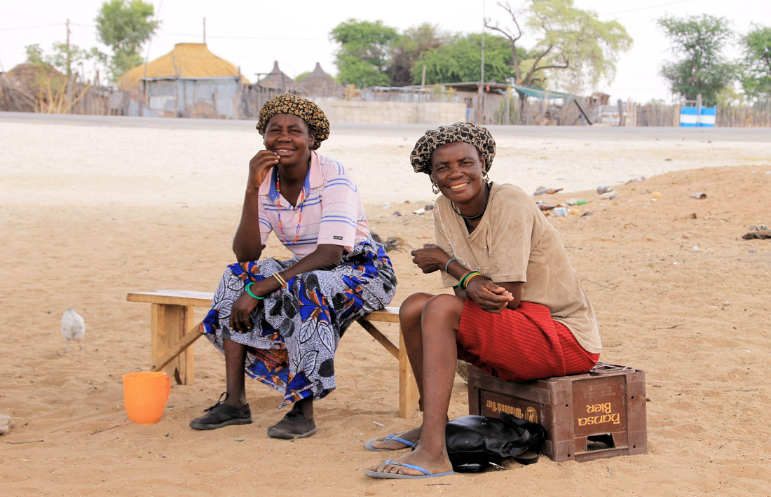 Dames in Namibie