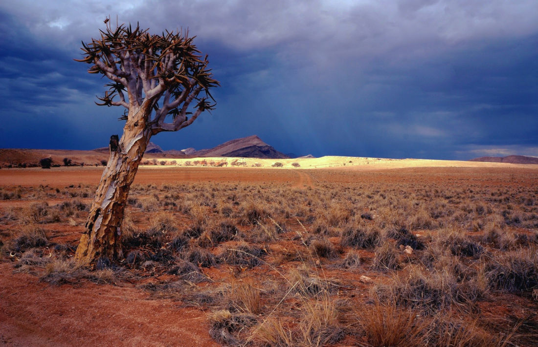 Storm in Namibie