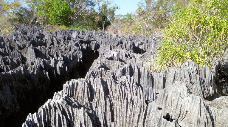 Tsingy de Bemaraha rotsformaties