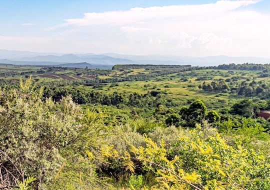 Rift vallei in Tanzania