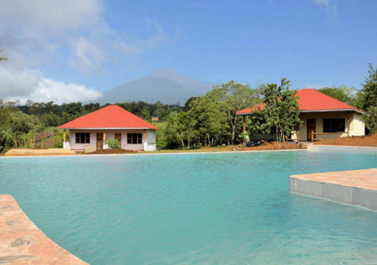Zwembad bij African View Lodge