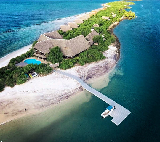 Lazy Lagoon Island Lodge in Tanzania huwelijksreis