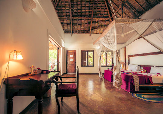 Deluxe kamer bij Fumba Beach Lodge Zanzibar