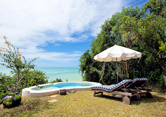 Prive zwembad Sultan villa Zanzibar