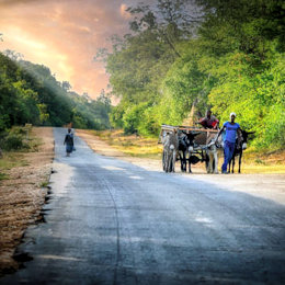 Bestemming Zimbabwe - mensen onderweg