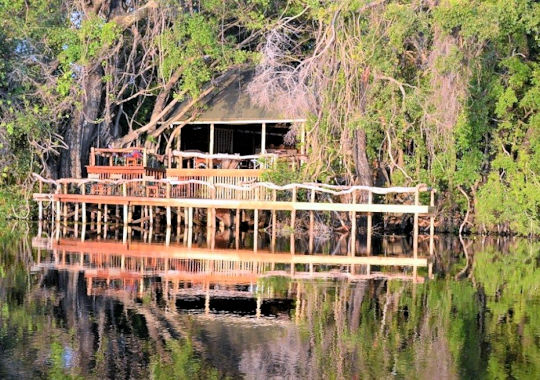 Guma Lagoon Lodge in Botswana groepsreis