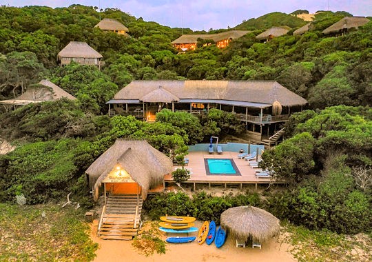Machangulo Beach Lodge vakantie Mozambique