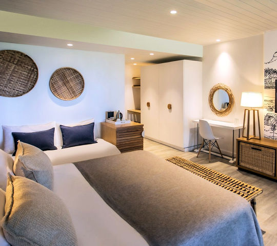 deluxe zeezicht kamer Canonnier Beachcomber hotel Mauritius