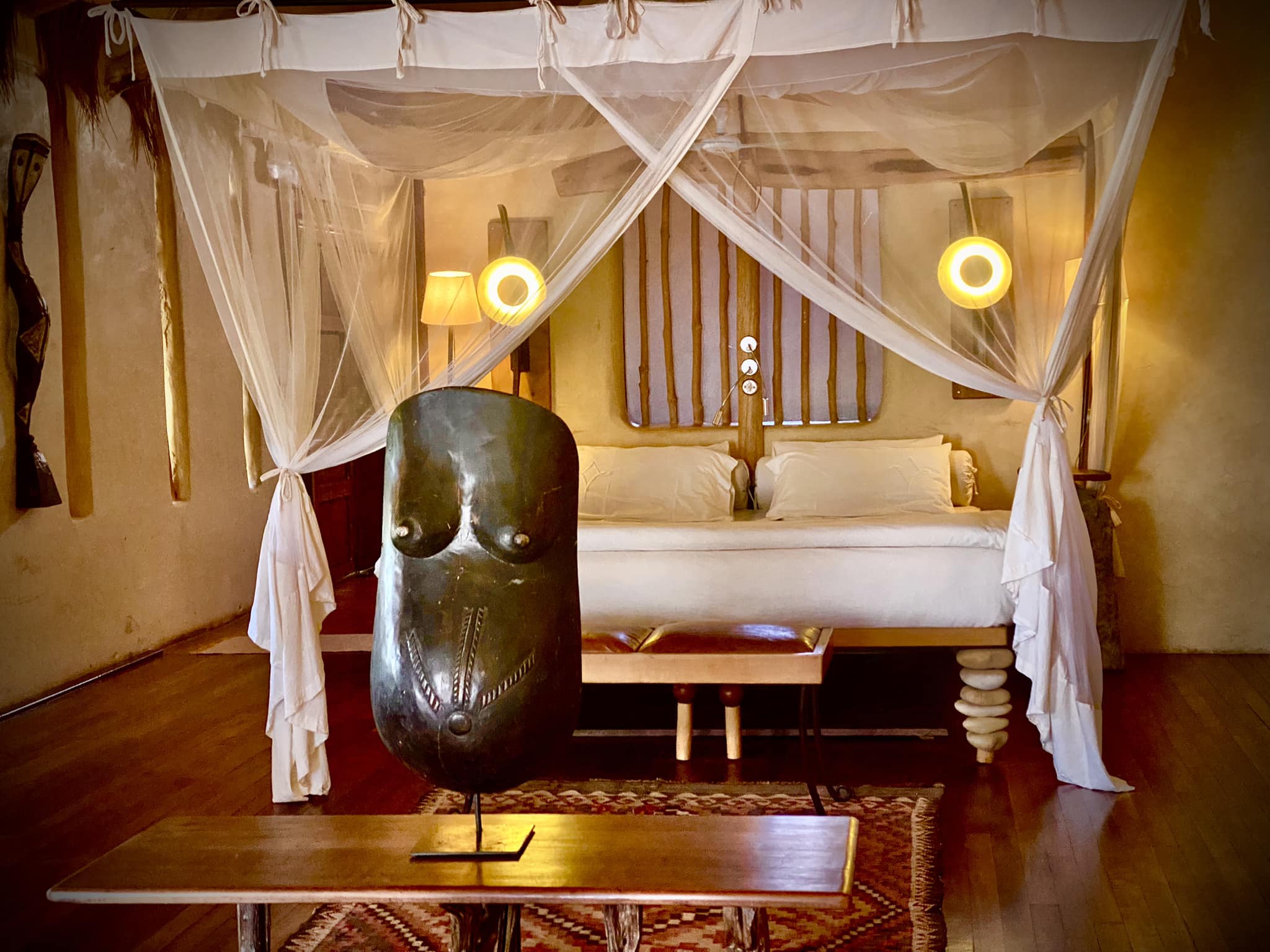 Kamer bij Bakuba Lodge