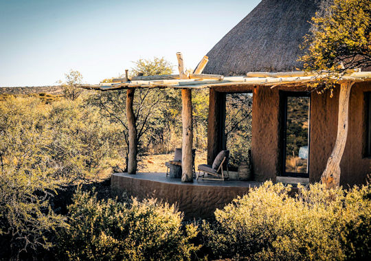 Kamer bij Omaanda Lodge in Namibie