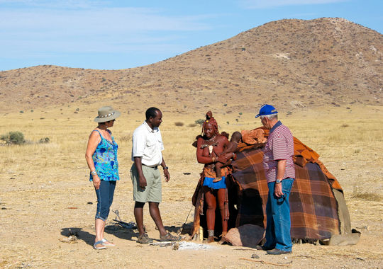 Kennismaking met Himba stam in Namibie