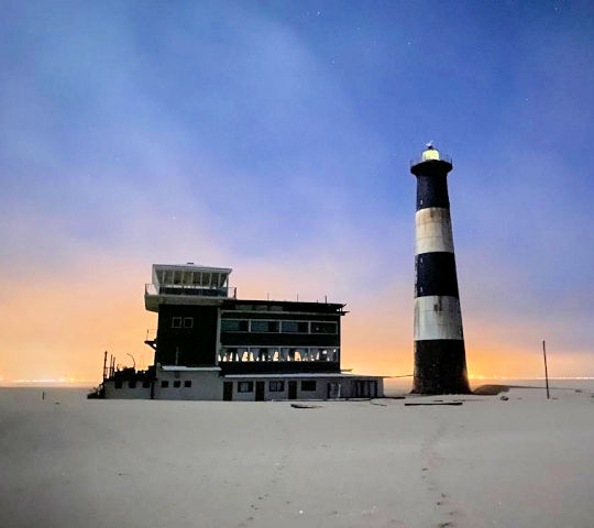 Pelican Point lodge in Namibie